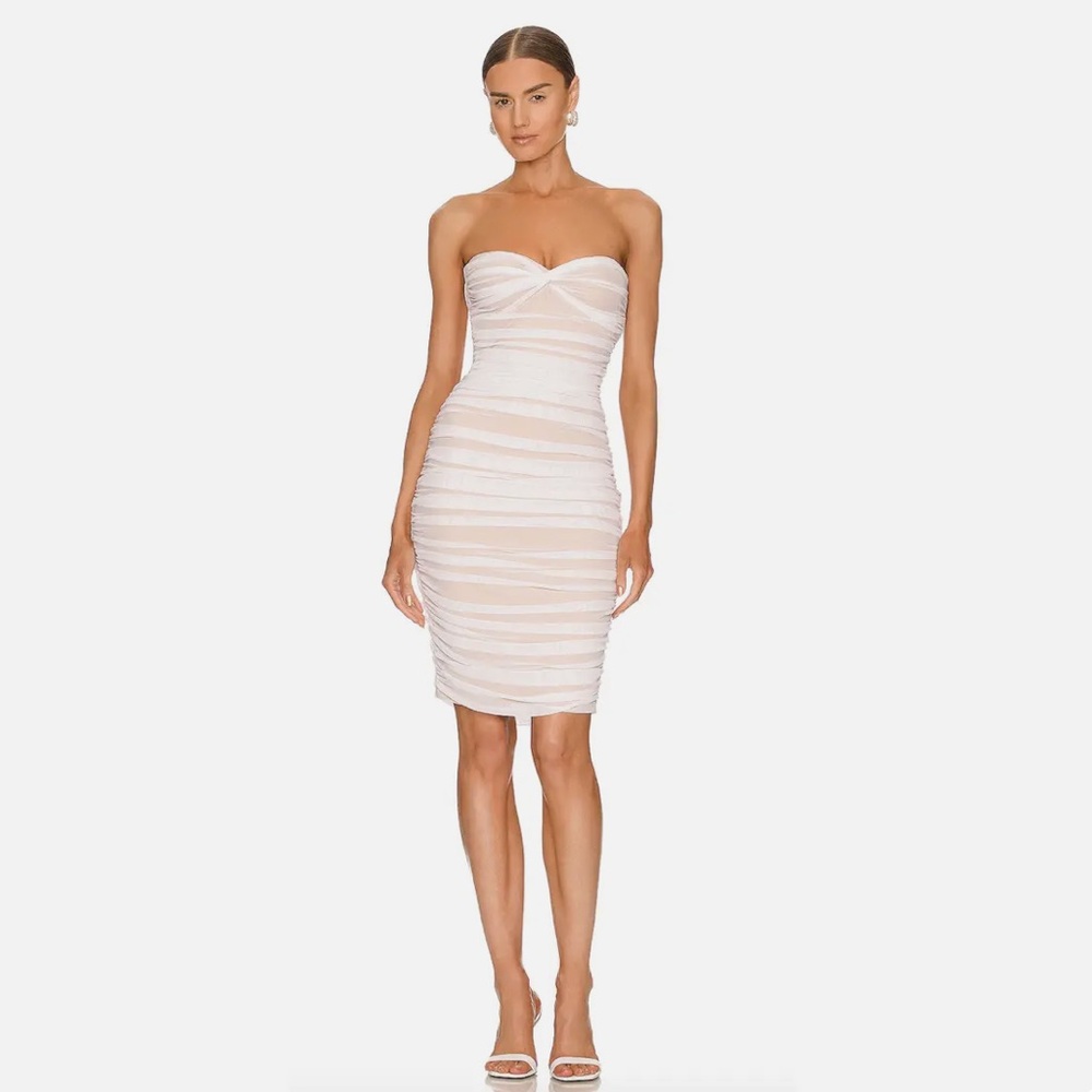 NK White Midi Dress
